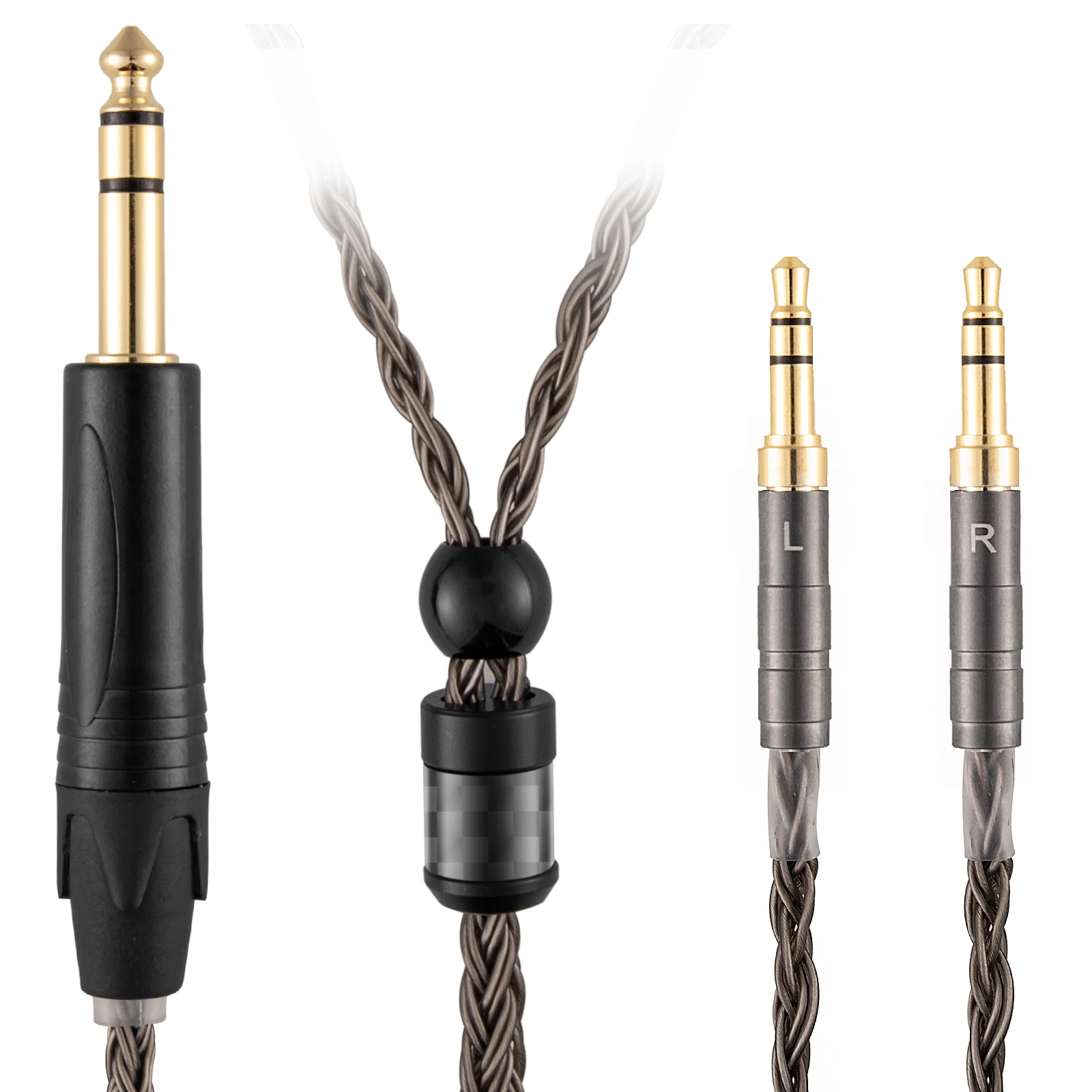 Syrnarnバランスxlrヘッドフォン、hifiman sundara用アップグレード