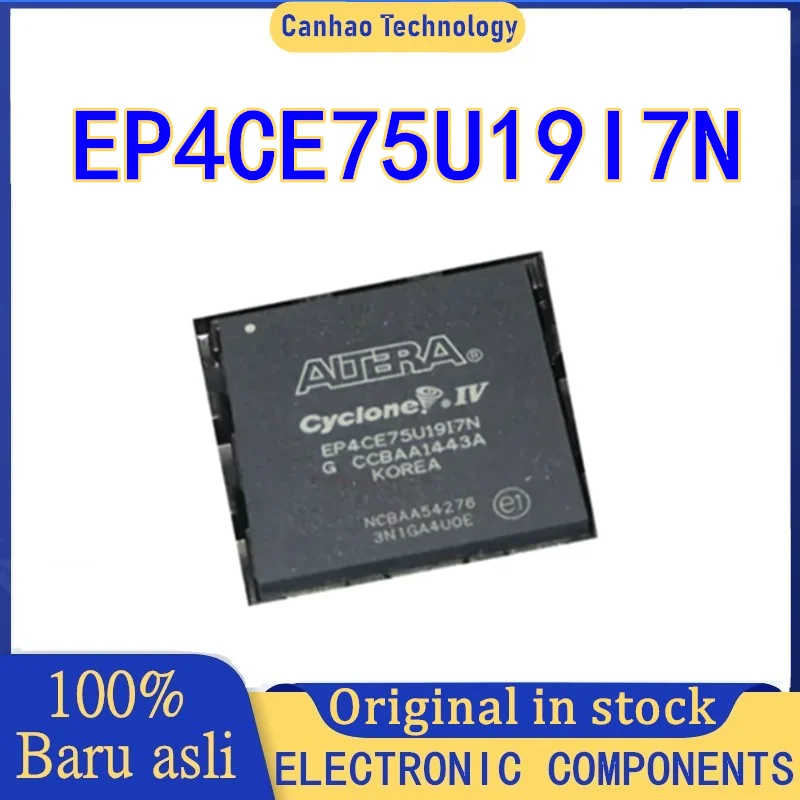 

EP4CE75U19I7N EP4CE75U19I7 EP4CE75U19I EP4CE75U19 EP4CE75U EP4CE75 EP4CE EP4 EP IC Chip BGA484 100% Новый оригинальный телефон