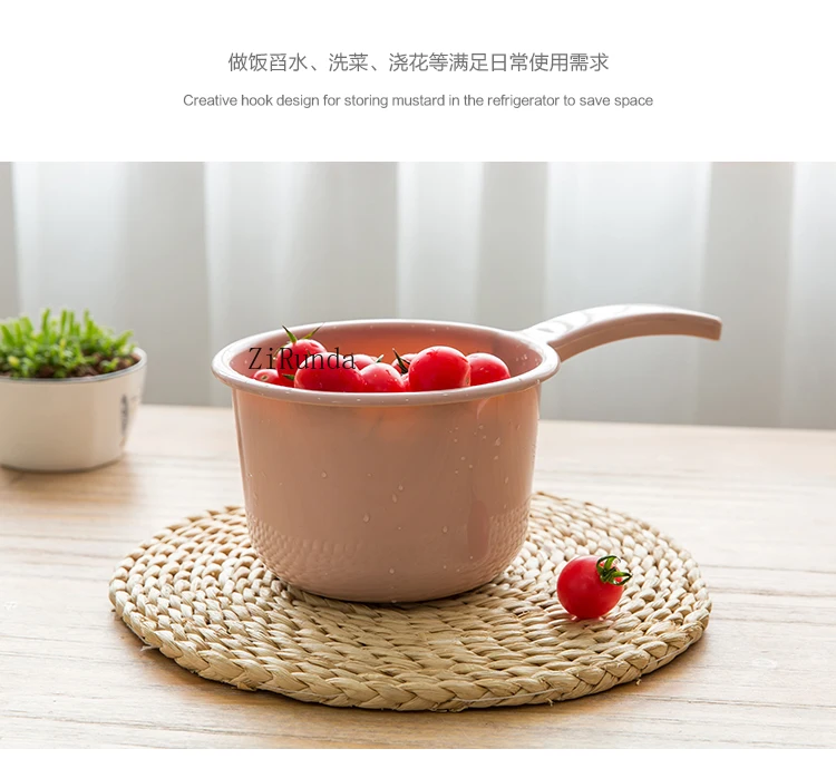 /Two water scoops, household creative kitchen deepened water bleach, plastic thickened scoops