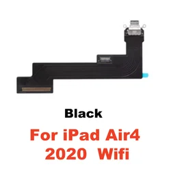 AliSunny Universal iPad Charging Flex Cable with USB Port Dock Connector (Air 4 wifi black)