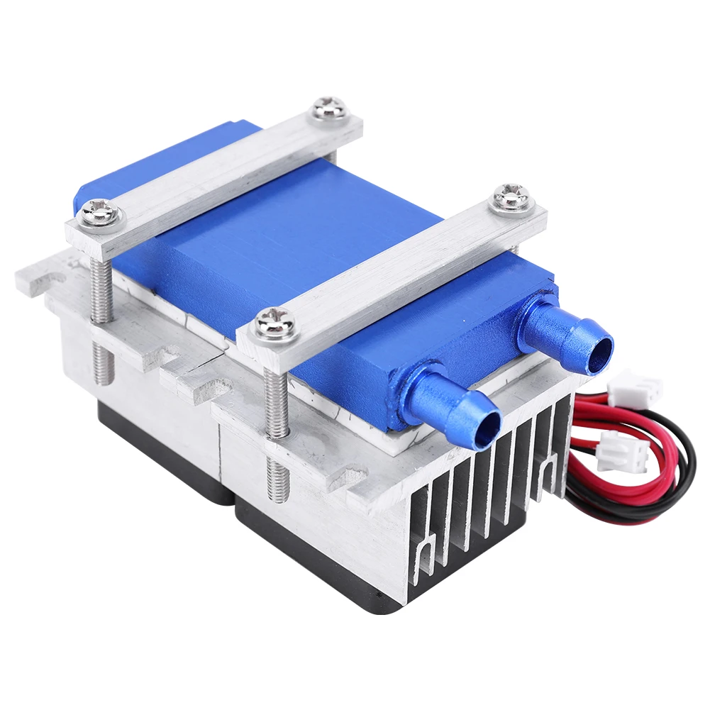 DC 12V 열전 냉각기 반도체 144W 15A 펠티어 에어컨 유닛 알루미늄 자체 제작 냉각 시스템