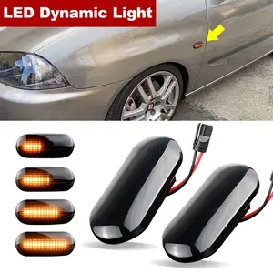 Dynamic LED side indicators black smoke indicators for Seat Ibiza 2 type 6K