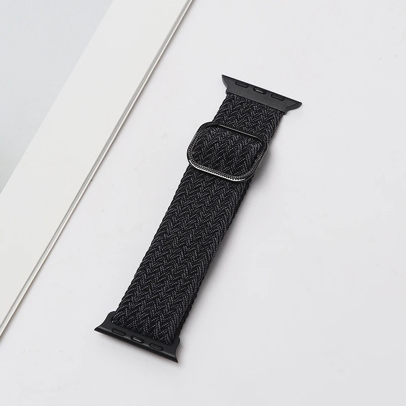 Braided Nylon Elastic Loop Strap