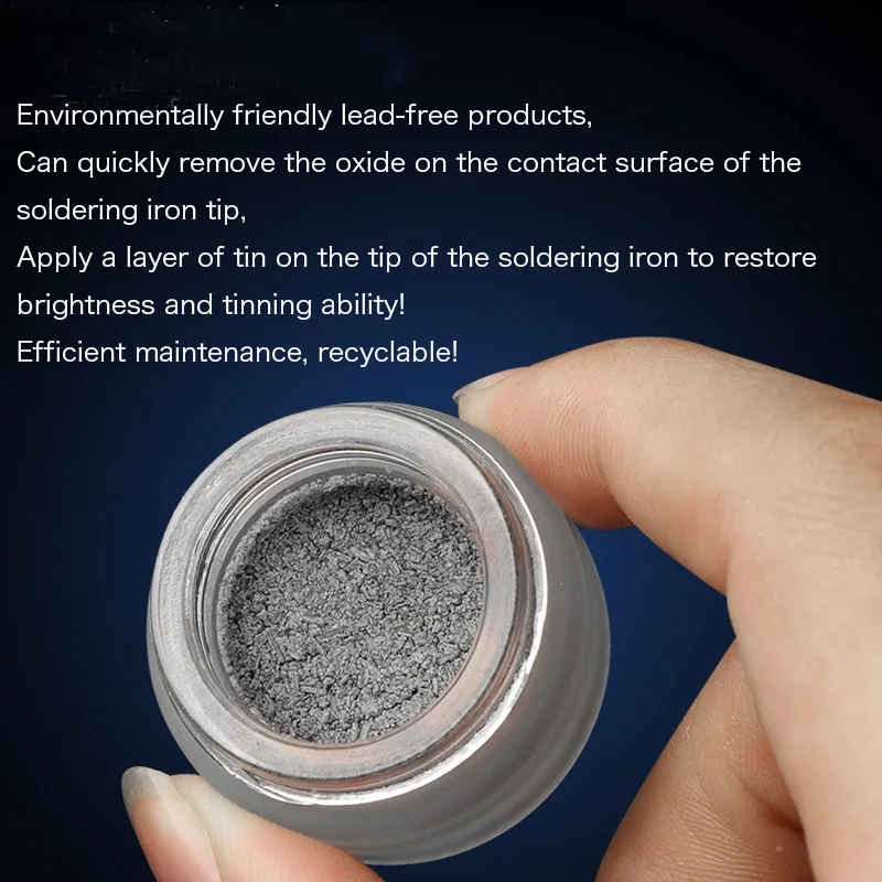 Elektromos Forrasztó Vas Hegy Frissítő Krém Tiszta Paszta Oxid Fej ...