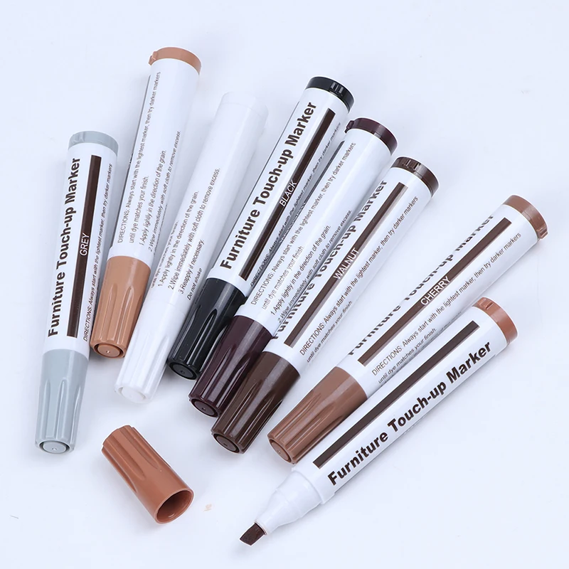 Furniture Repair Pen Markers Scratch Filler Paint Remover For Wooden Cabinet Floor Tables Chairs For Home Decoration