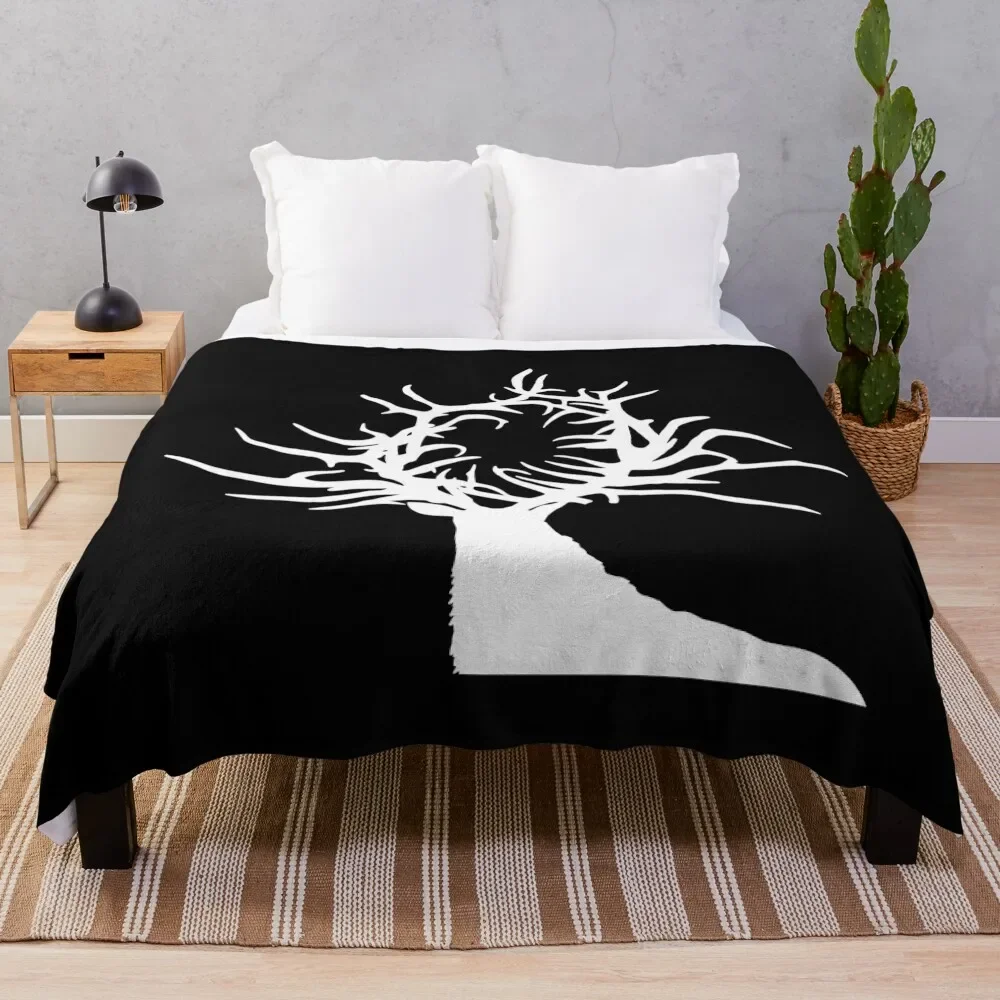 

Shadow and Bone Stag Throw Blanket Luxury St manga Decoratives Blankets