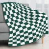 Classic and stylish checkerboard flannel blanket - perfect gift - suitable for all seasons, suitable for sofa, bed, office, camp 2