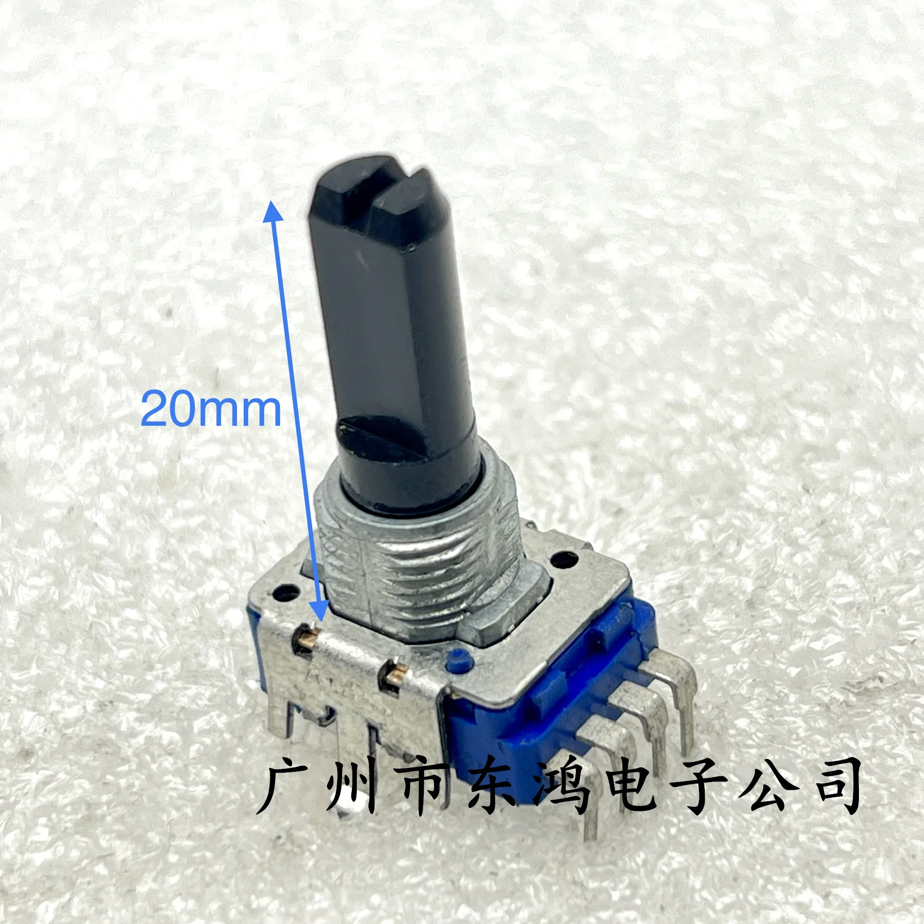2 PCS Japanese RK11 potentiometer B10K with 20mm shaft length and 4 pins