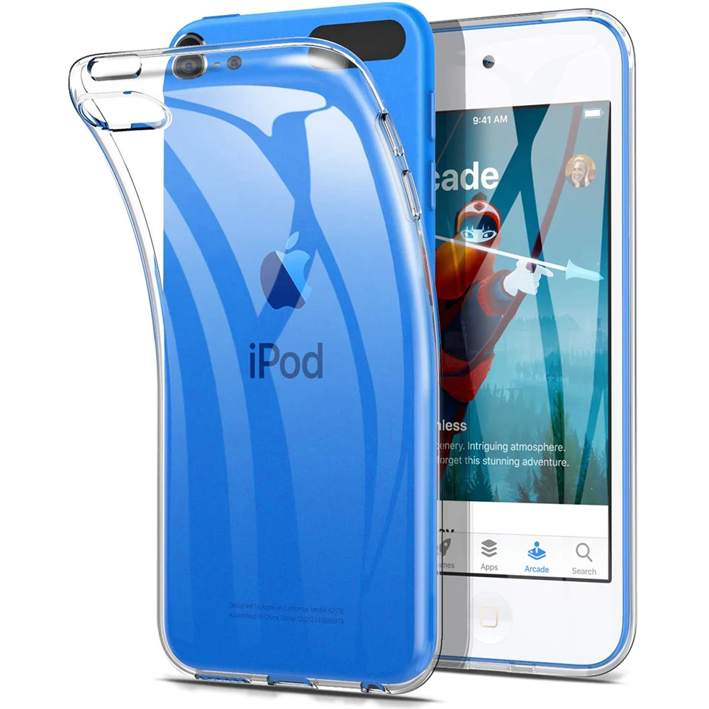 Ultra-Thin Clear Soft TPU Back Case Cover