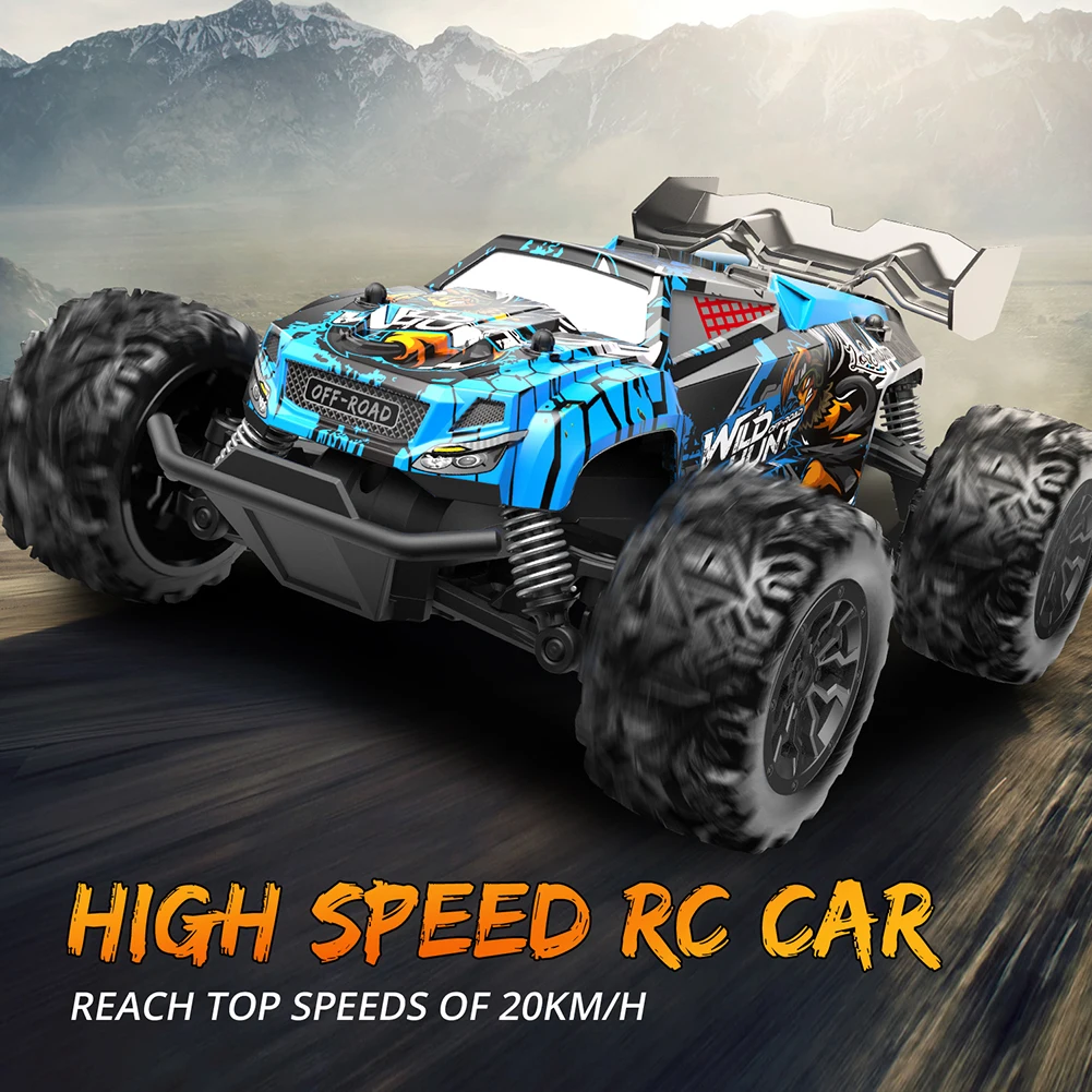 2.4g Remote Control Car 4wd Rc Drift Car 20km/h Power Motor Independent Shock Absorber Anti-crash Rc Vehicle 3