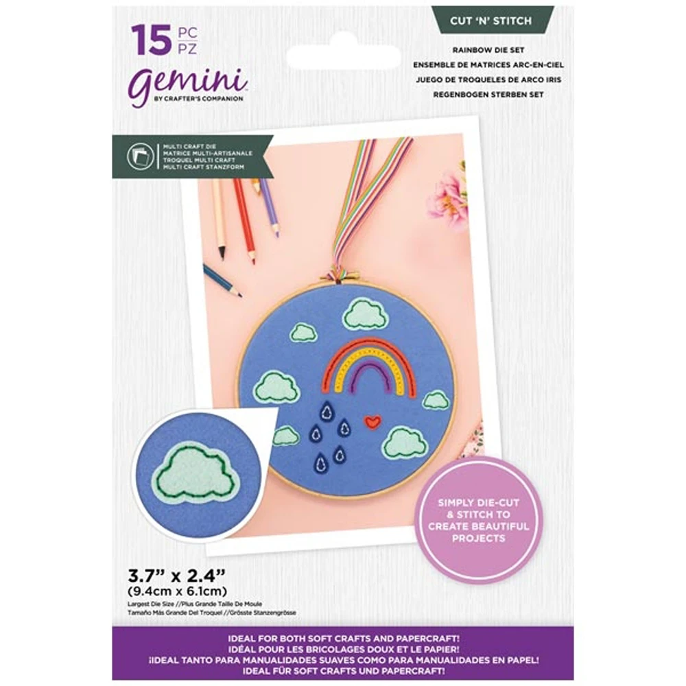 2022 Aliliarts Metal Cutting Dies Rainbow Set Diy Scrapbooking Album Fotografico Goffratura Decorativa Papercard Crafts Die