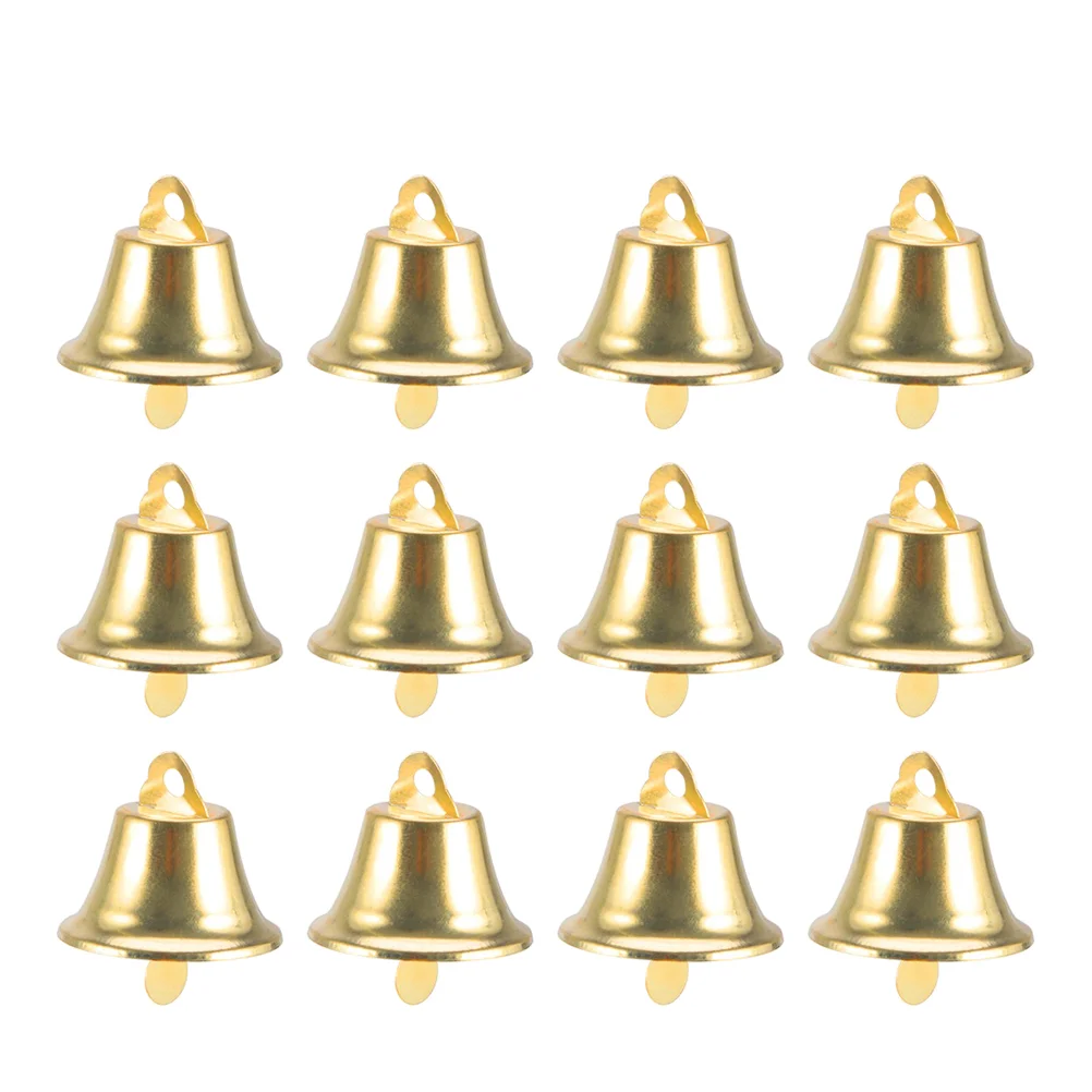 

Christmas Bells 100 Pieces Craft Bells Small Brass Bells Crafts Vintage Bells Hanging Wind Chimes Making Dog Training Doorbell