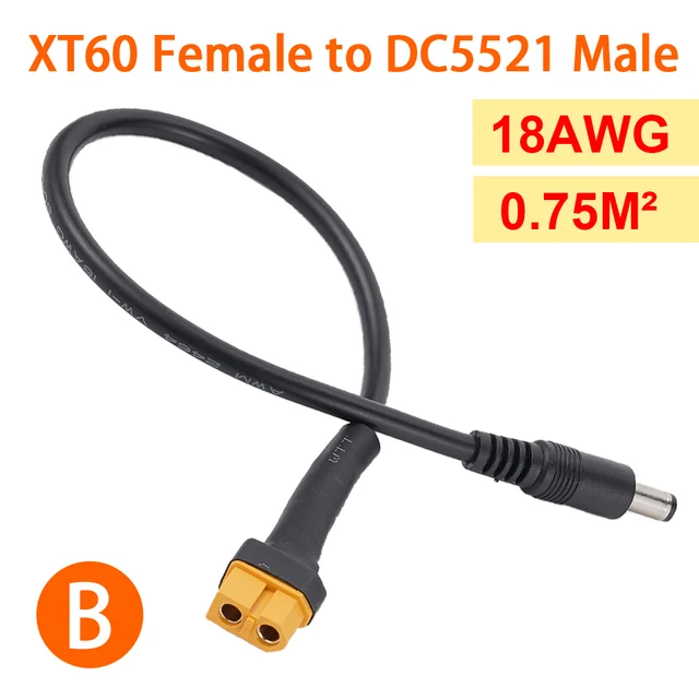 2 Adattatori XT60 To DC5521 - Convertitore Maschio/Femmina Per Drone E Saldatore - Foto 10