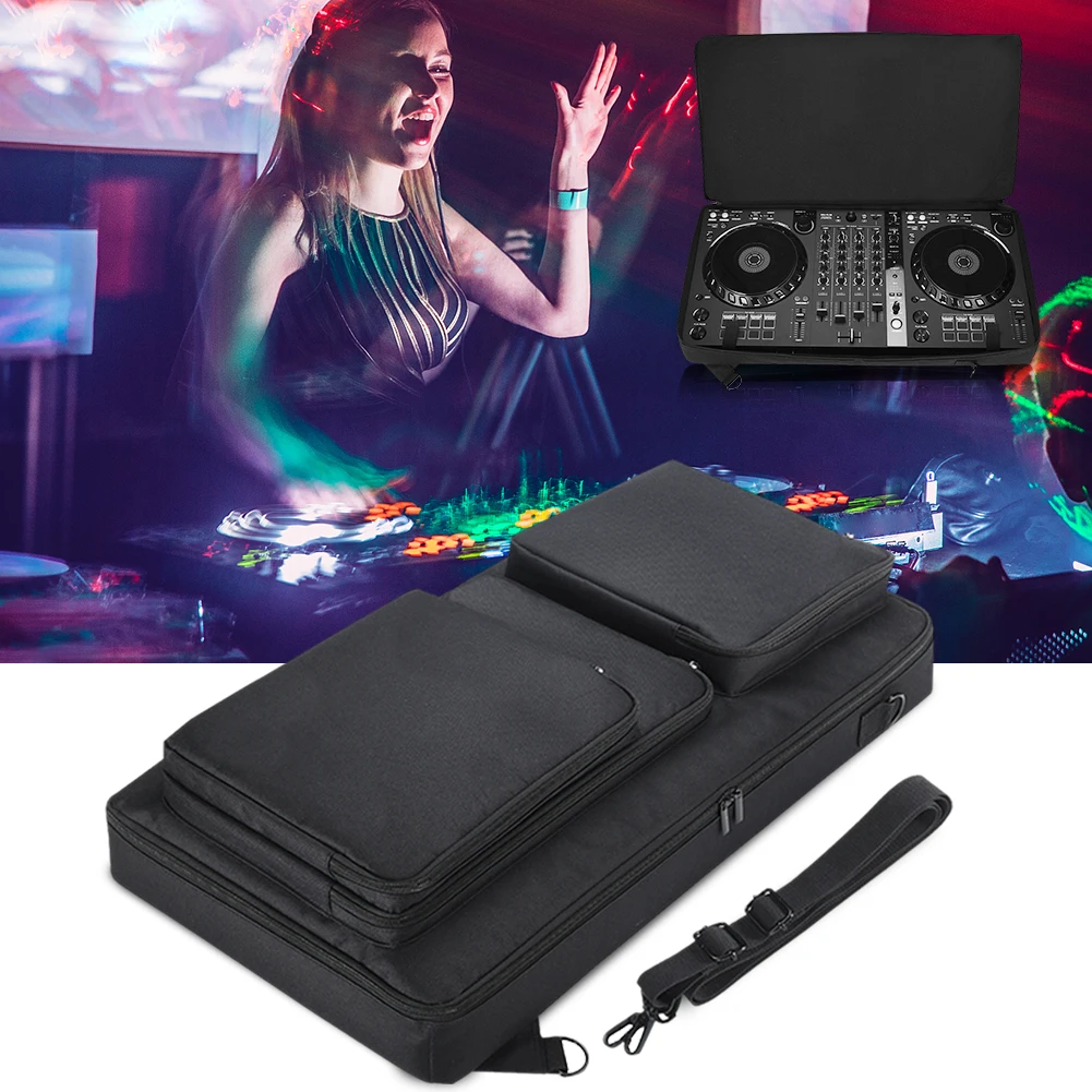 Carrying Case Bag with Shoulder Strap for Pioneer DDJ-FLX6 DDJ-SX DDJ-SX2 DDJ-SX3 DJ Controller Travelling Case Storage Bag 1077498 dj controller case