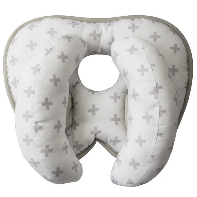 Baby Pillow Protection Car Seat Head and Neck Support Pillow U-shaped Headrest Body Fixation Anti Roll Children's School Cushion 4