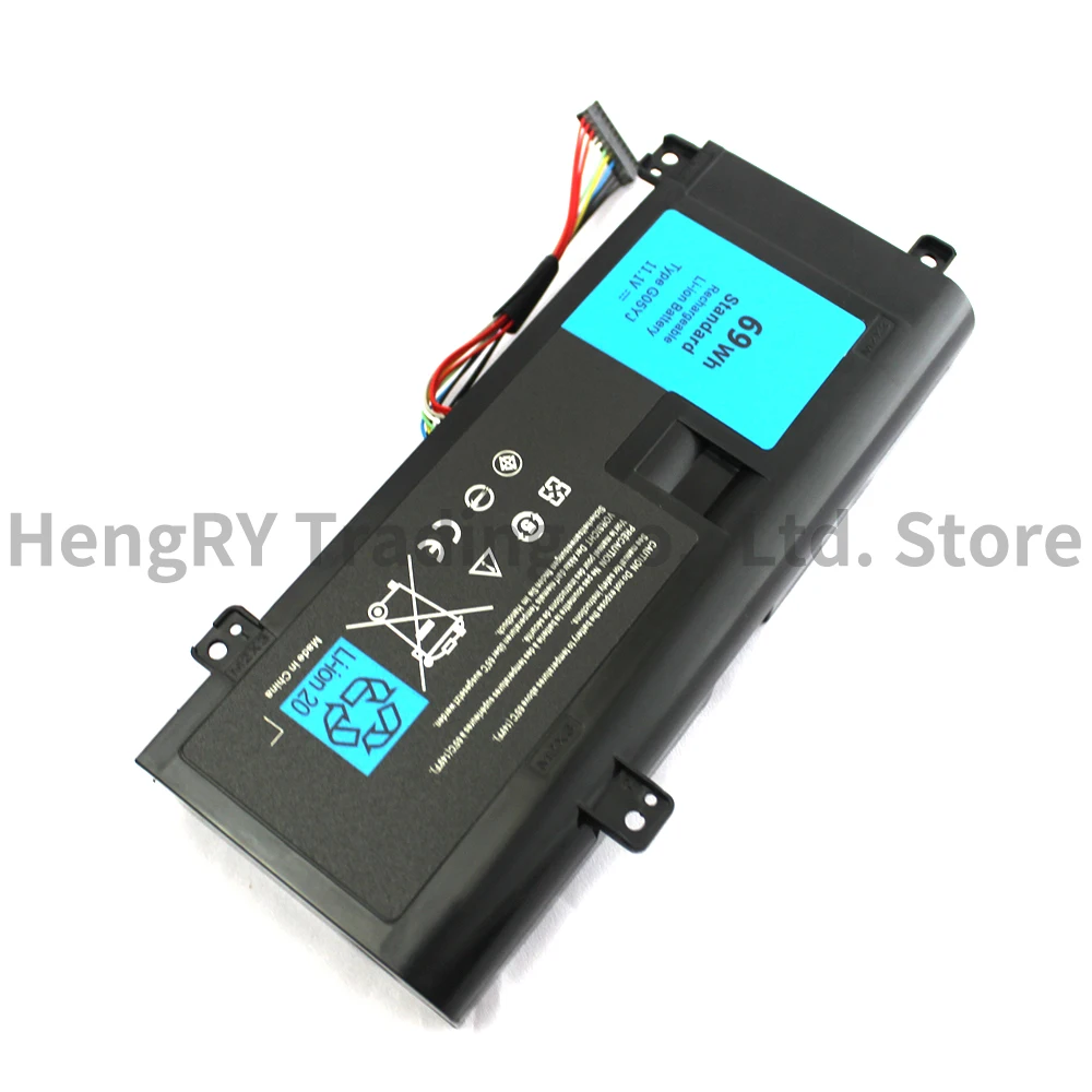 Cpmanc-nova Bateria para Dell Alienware 14 A14 M14x r3 r4 Série P39g Alienware 14d1528 Go5yj Y3pn0 8x70t 69wh - Imagem 2