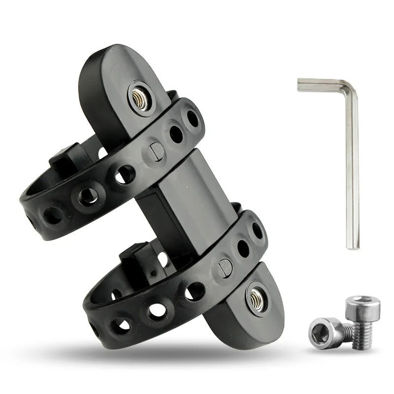 Bicycle Water Bottle Cage Bicycle Water Kettle Mount Adaptor Elastic Silicone Bandage
