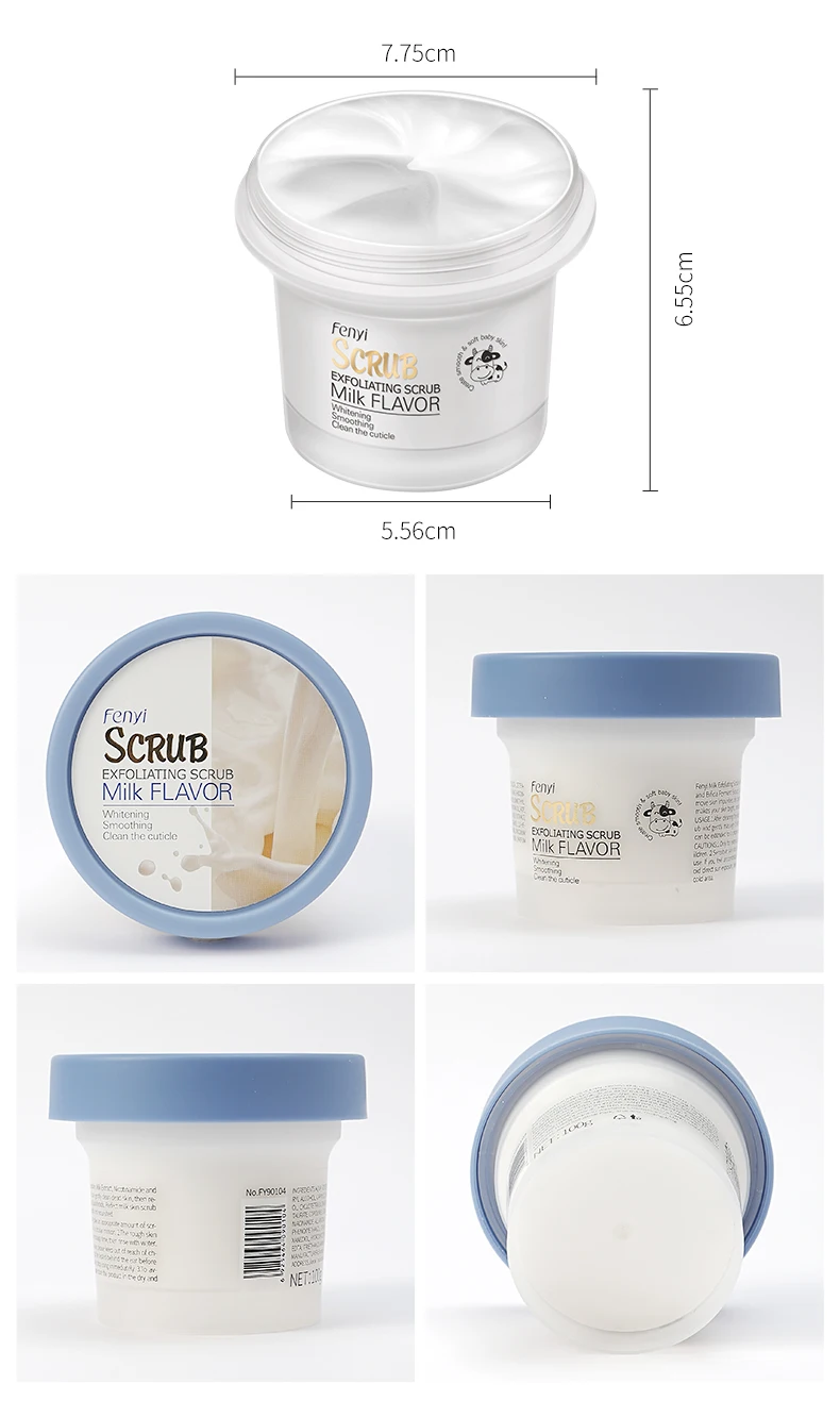 LAIKOU Body Scrub Moisturizing Oil Control Cleaning Softening Chicken Skin Keratin Rubbing Mud Scrub Care Product 100g