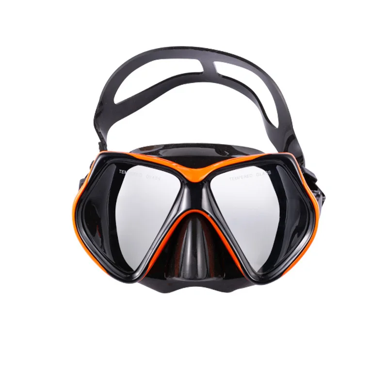 

Tempered Glass Diving Goggles HD Antifog for Men and Women Swim Mask Integrated Professional Swimming Glasses Diving Equipment