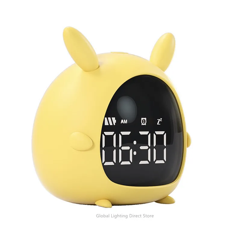 R-timer Stitch Réveil numérique avec température - Grande veilleuse LED -  Réveil intelligent avec câble de charge - Pour filles, enfants, adolescents  - Cadeau (grande tête) : : Cuisine et Maison