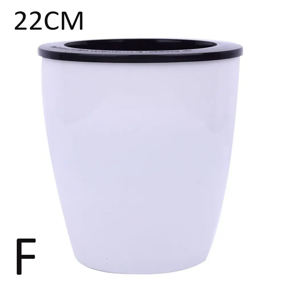 Resin Round Desktop Decorative Flower Basket Planter
