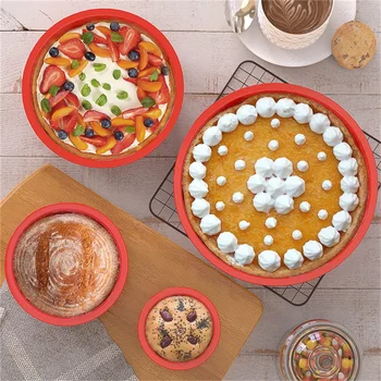 Round Silicone Cake Mold 6