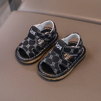 Fashion Baby Boy Sandals Summer Newborn Shoes Infant First Walkers Breathable Sandals For Baby Boy