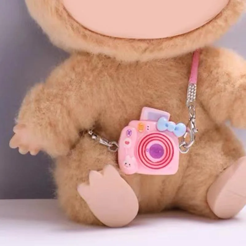 5pcs Dollhouse Mini Pendant Model Cute Little Mini Camera Cartoon Mobile Phone Ornament for Cartoon Pendant Sweet Couple Gift