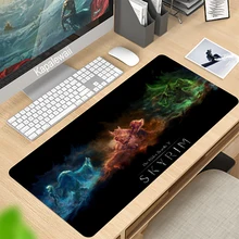 The Elder Scrolls V Skyrim Carpet Keyboard Mat Large Extended Mousepad Printing Unique Gaming Player Mouse Pad Large MousePad