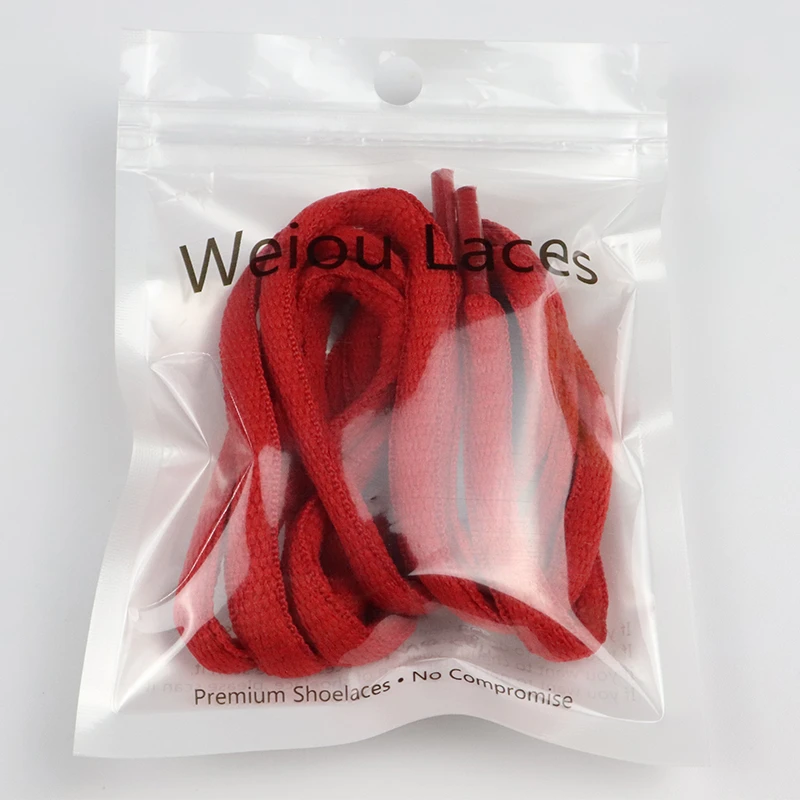 Weiou String 8.5MM Solid Colours 16 Newspaper Bundling Safety Shoelaces For Sneaker Canvas Boots Labor Shoe Oval Shape Top Rope