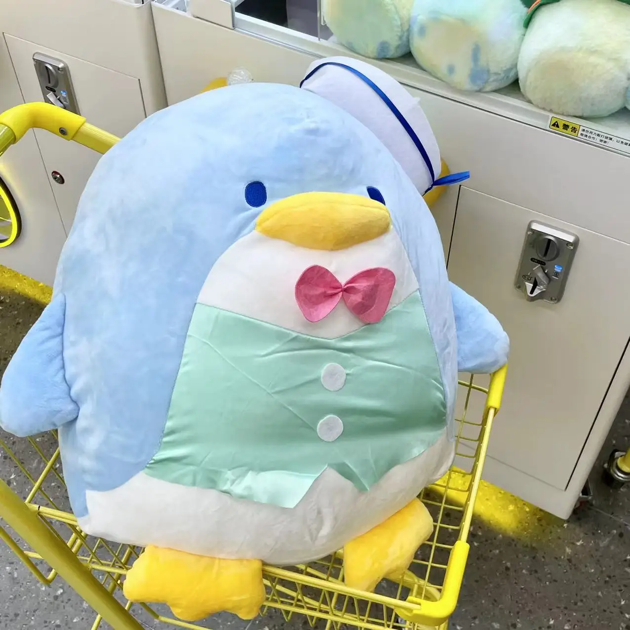 35/50cm Sanrio Tuxedo Sam Plush Toy Cinnamoroll Kuromi Tuxedosam My Melody  Penguin Plush Doll Tuxedo Sam Doll Xmas Kid Gift