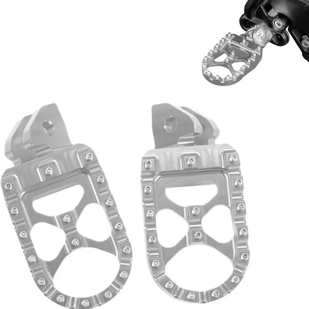 Motorfiets Voetsteunen Universeel, Passagier Voetsteunen, Motorfiets Voetsteunen Pedalen, voor CBR 1000 FH/FJCBR 1000 FM/FNCBR 1000 (Zwart