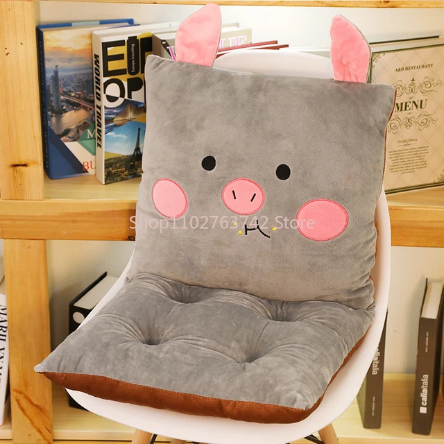 Backrest Seat Cushion Cute Chair Cushion Backrest for Office Chair