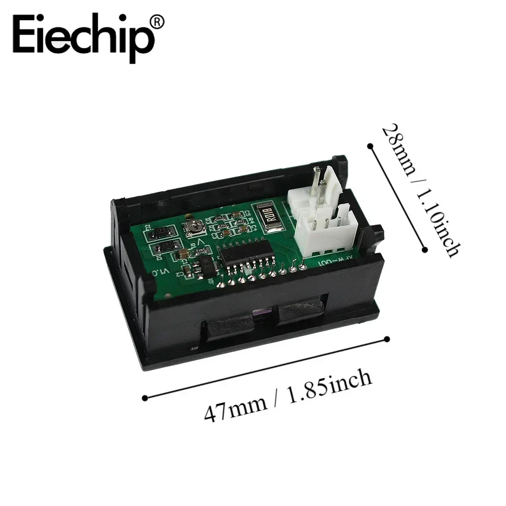 Display Amperometro Digitale Dc 100v Amperometro Digitale A LED - Display 0.28", Misura Fino A 50A E 100V DC, Con Shunt Incluso Voltmetro Digitale Da Pannello - Foto 6