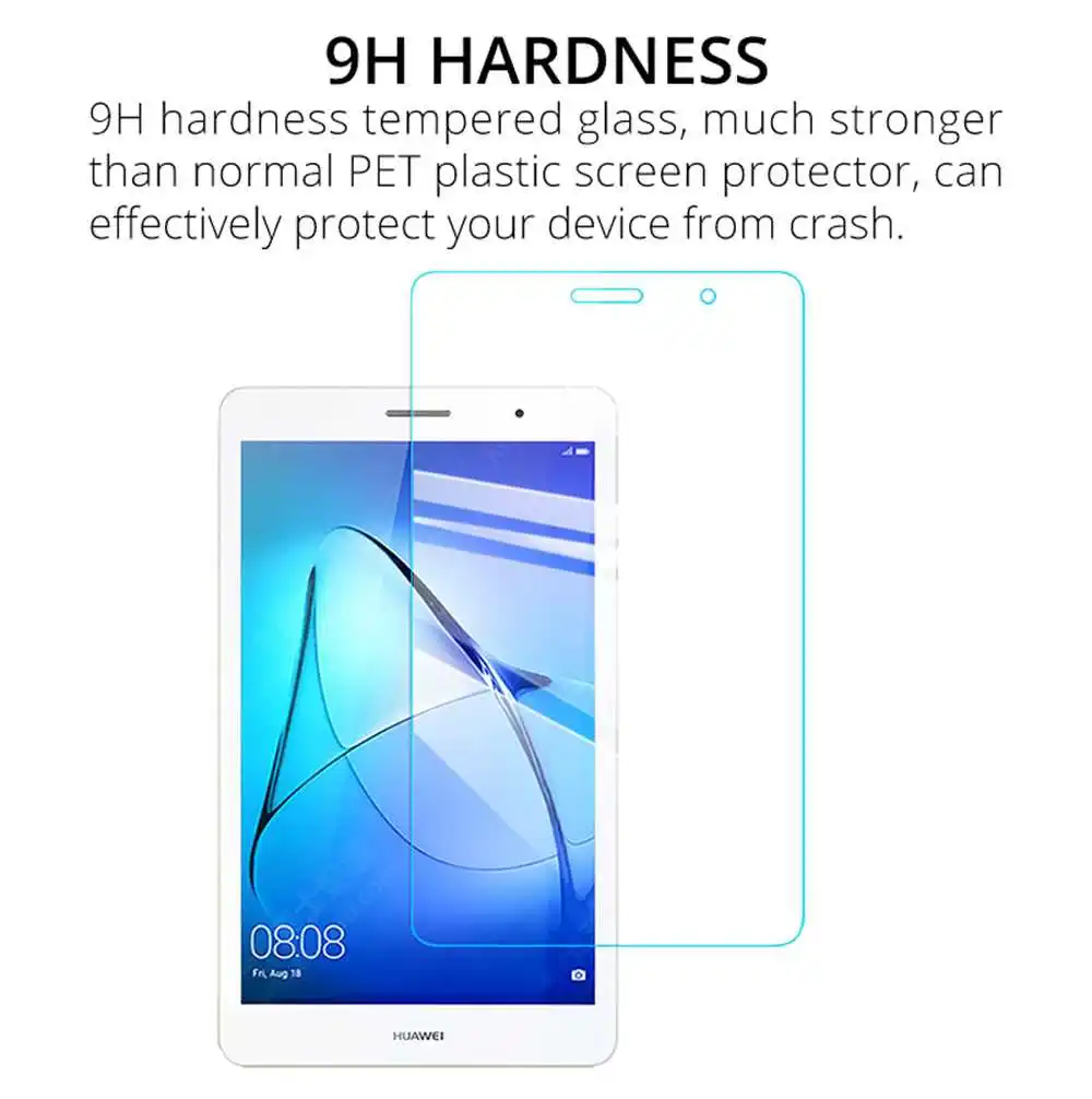 11D Protective Tempered Glass For Huawei MediaPad T3 8 7 Screen Protector Film