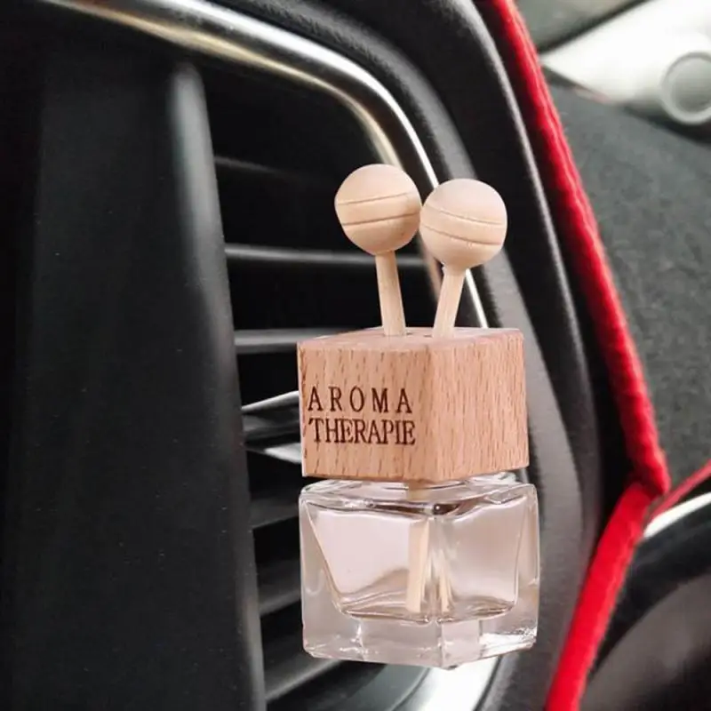 

Trend new product Air freshener jewelry perfume bottle car perfume bottle car hanging glass bottle automatic