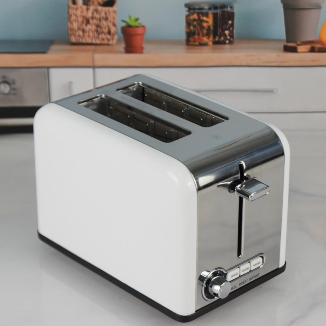 2 slice manual toaster with control cancel button bread toaster