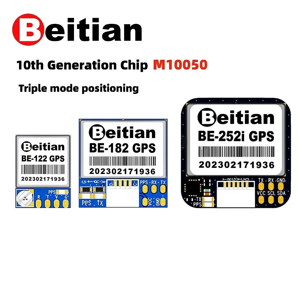 

Beitian BE-122 BE182 BE252Q GPS Module Support GPS GLONASS BeiDou for Long Range FPV Racing Drone Airplane F4 F7 Flight Control