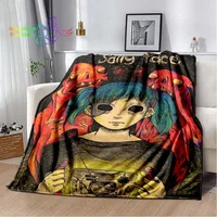 Sally Face Blanket Game Blankets Sofa Cover Flannel Decoration Gifts for Kids and Adults Throw Blanket for Home Outdoor Quilt 1