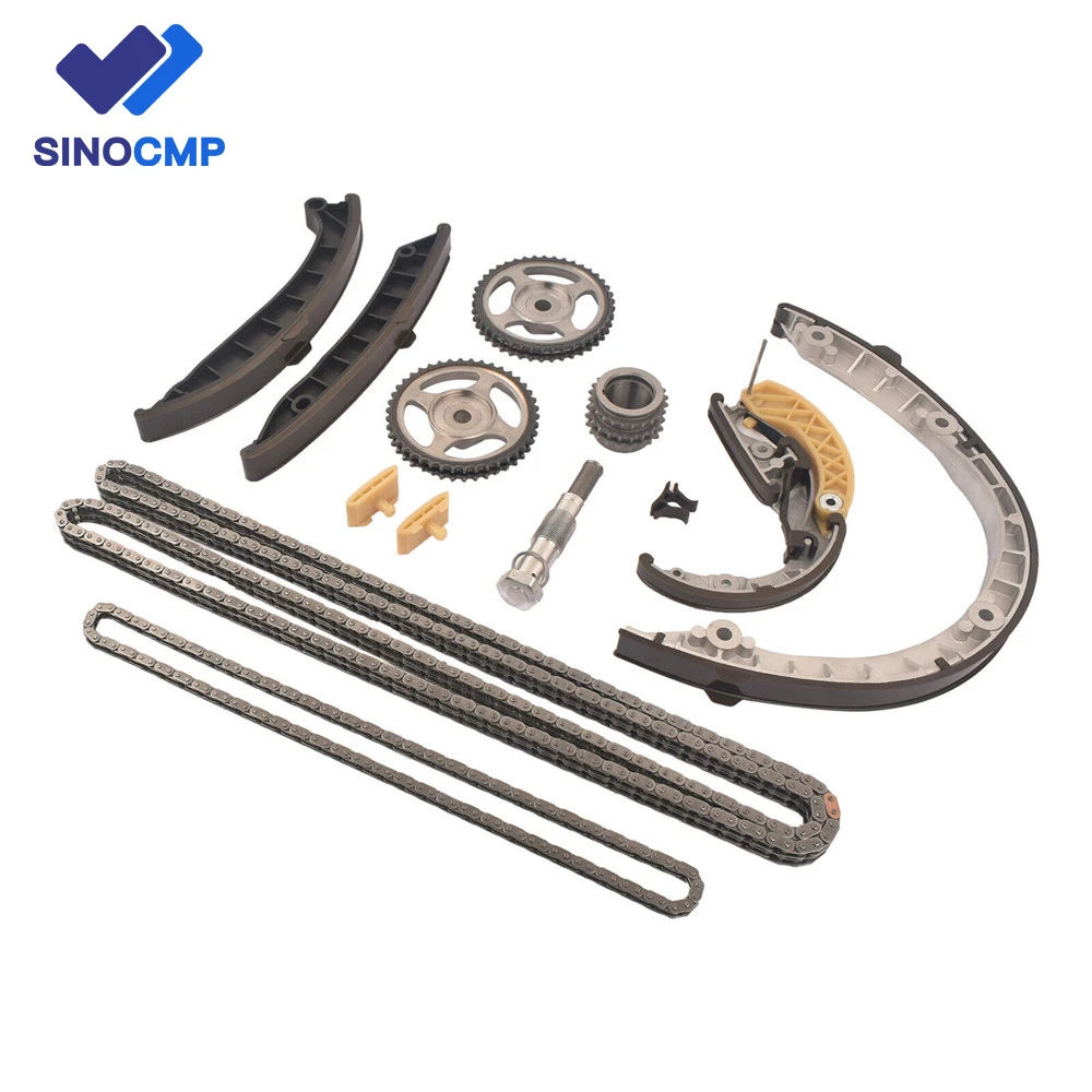 Engine Timing Chain Tensioner Guides Kit For Porsche Panamera 970 3.6l