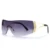 2000'S Retro One Piece Sunglasses Women Luxury Oversized Wrap Around Sun Glasses UV400 Ladies 2022 New Fashion Eyewear Shades 8