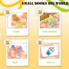 Cute 3D Folding Books Bomb Keyrings Durable Shoulder Bag Hanging Pendant For Key Handbag Decor 2
