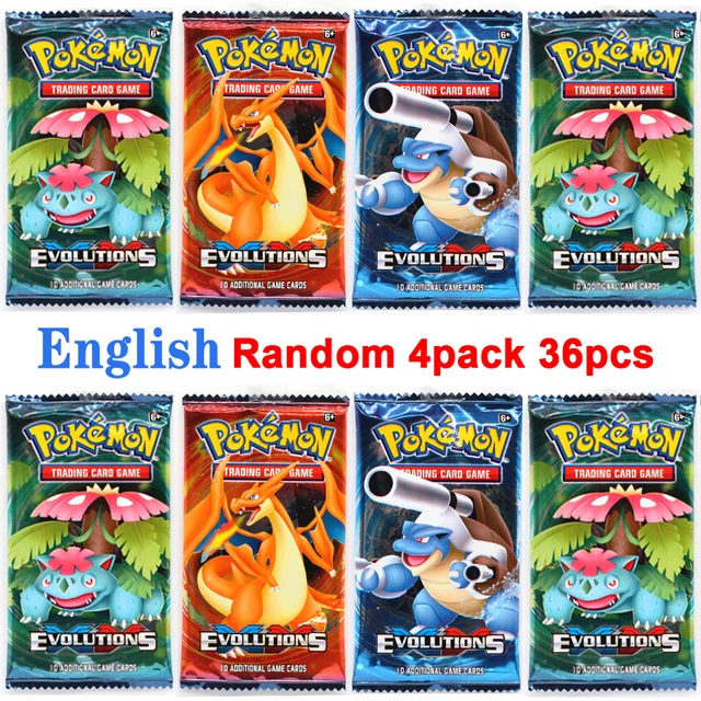 thumbnail image 1 of 4 Packs 36-40 PCS Cards GX EX Vmax Sun Moon Brilliant Stars Game Card Booster Pack Collection Transaction Card Kids Toys, 1 of 5