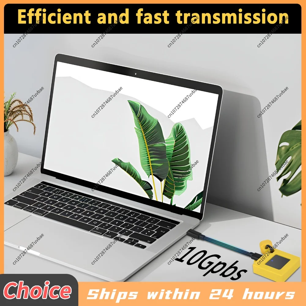 Enhanced USB 3.2 Gen2 Type-C Silicone Enclosure with Active Cooling System for High-Speed NVMe Storage