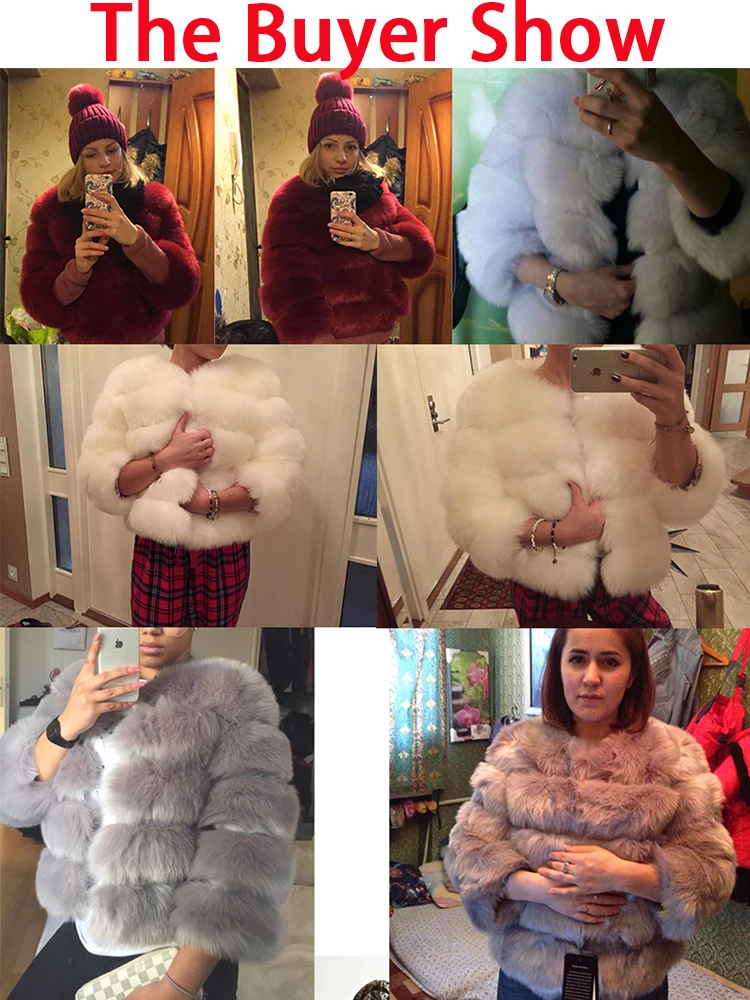 HJQJLJLS 2023 Winter New Fashion Women Faux Fur Coat Female Black Elegant Fluffy Thick Warm Artificial Fox Fur Jacket Outerwear 6