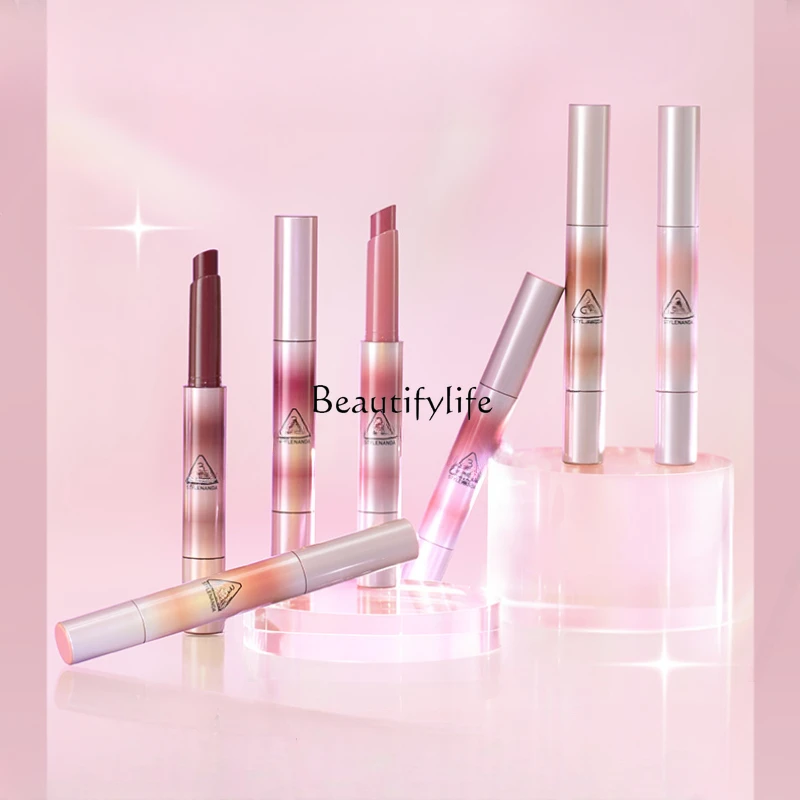 

Melting Light Lip Balm Thin Tube Lip Lacquer Lipstick Autumn and Winter Moisturizing Girls