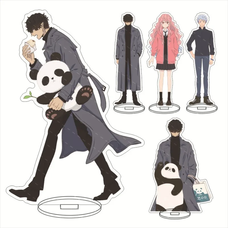 Kyuujitsu No Warumonosan Anime Acrilico Stand Mr Cattivi Day Off Shinonome Pink Desktop Display Cartoon Periferiche Ornamento Regalo