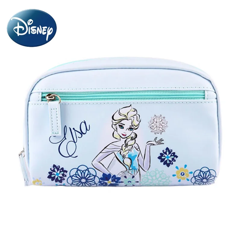 

Disney Frozen Handbags Make Up Bag for Women Girl Cute Cartoon Princess PVC Clutch Bag Designer Luxury Purse Free Shipping