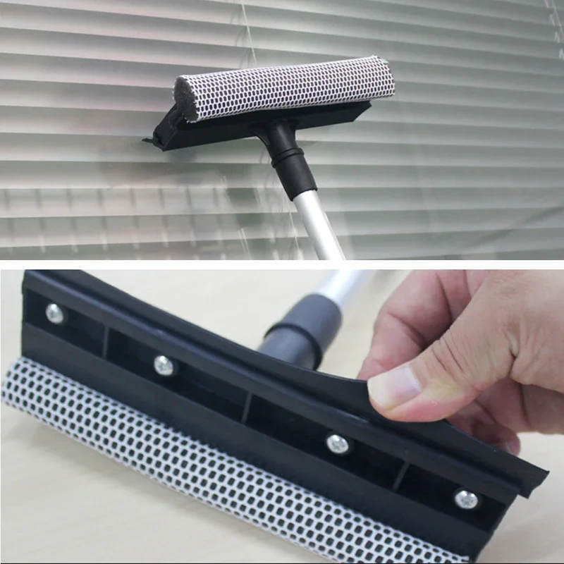 

Adjustable Extendable Sponges Rubber Car Windshield Cleaning Squeegee Cloths Brushes Window Sponge Cleaning Tools