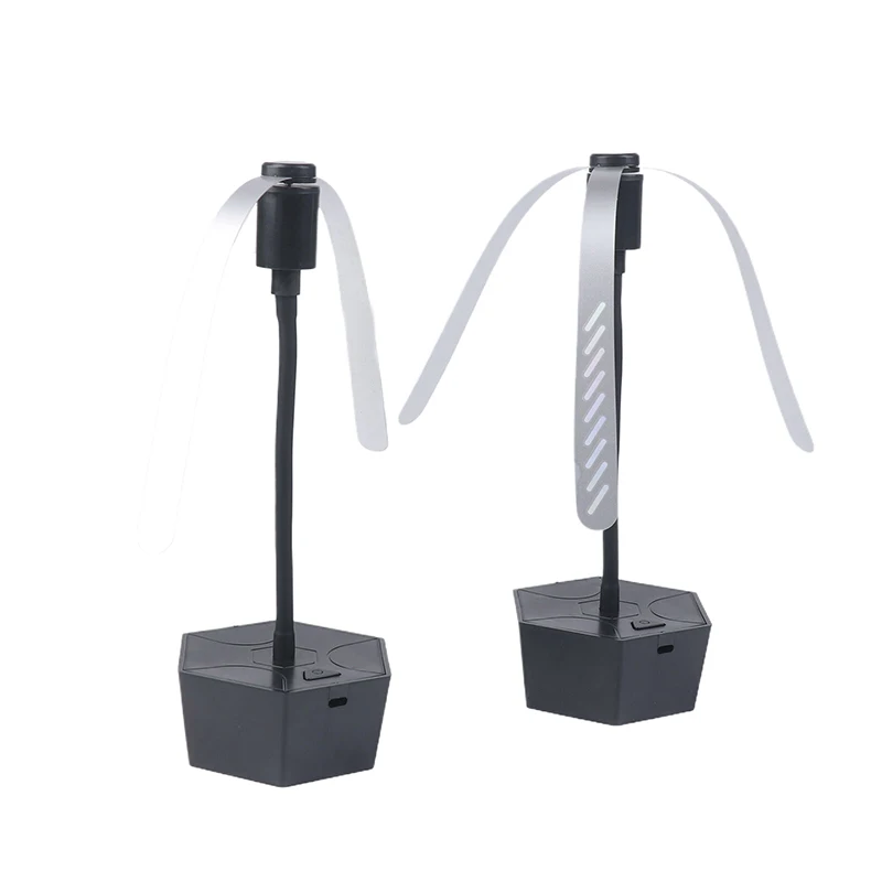 1PC Flexible Fly Repellent Fans For Outdoor Table Top Tables Battery Type Fly Fan For Food Keep Flies Away